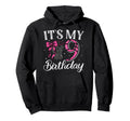 Its My Nine 9 Years Birthday Coquette Hoodie - Trendy Graphic Men Women