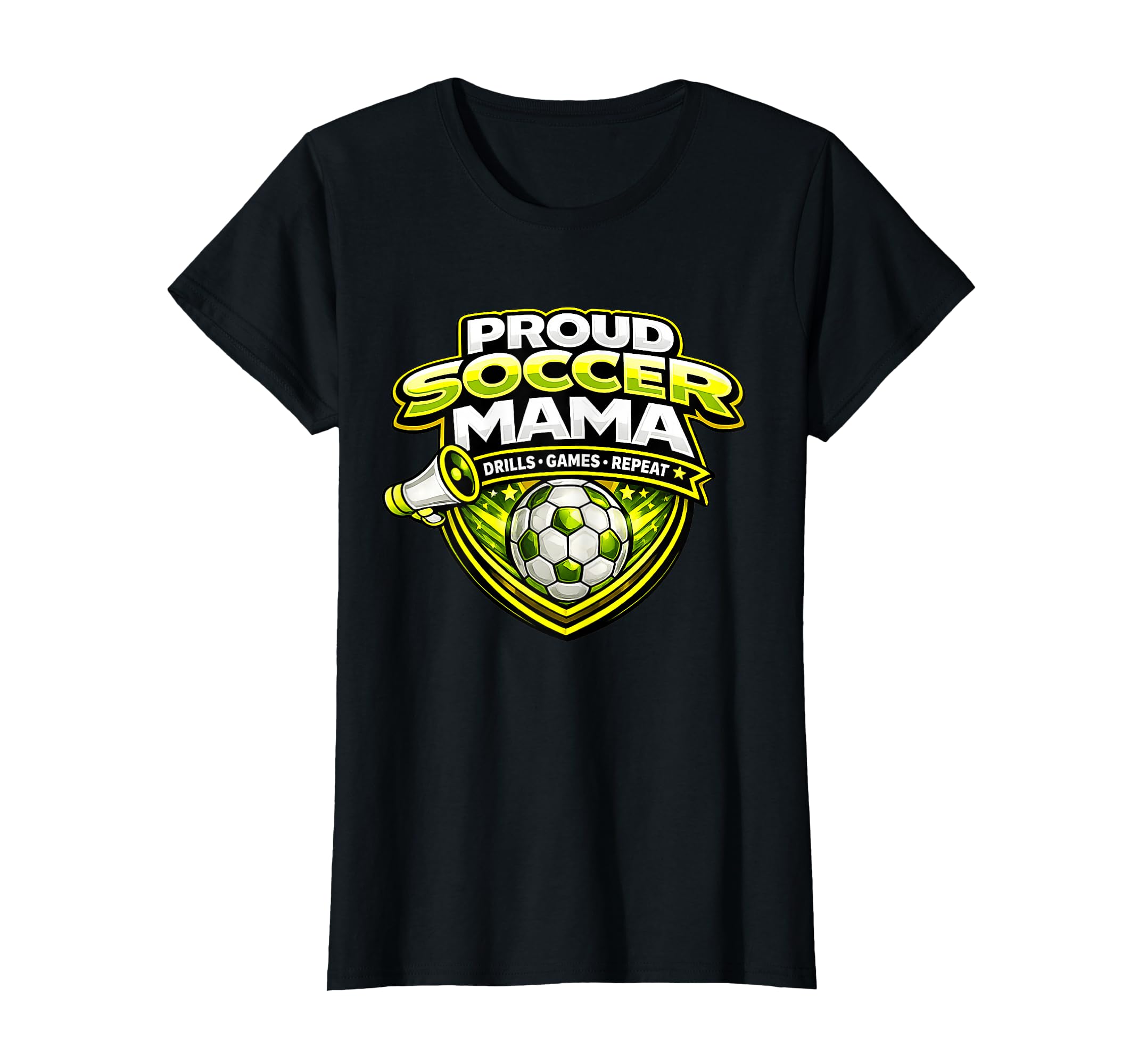 Soccer Mama Funny Proud Drills Games T-Shirt - Novelty Apparel Men Women