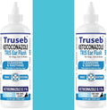 Truseb | Dog Ear Flush Ketoconazole Dog Ear Wash, Cats and Horses, KETOCONAZOL 0.1% Tris Ear Flush for Dogs (12 oz) Made in U.S.A (Ketoconazole Ear Flush, 24 oz)