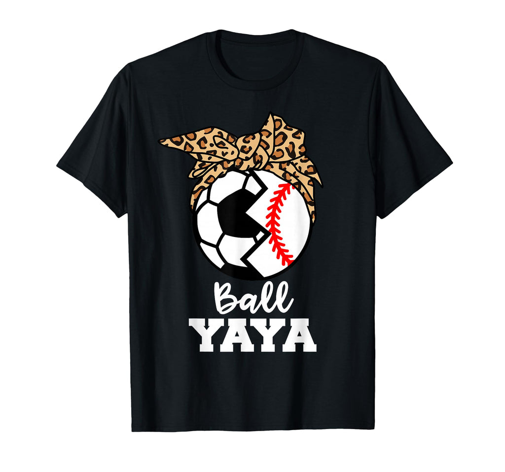 Ball Yaya Funny Soccer Baseball Yaya T-Shirt - Streetwear Style for Adults