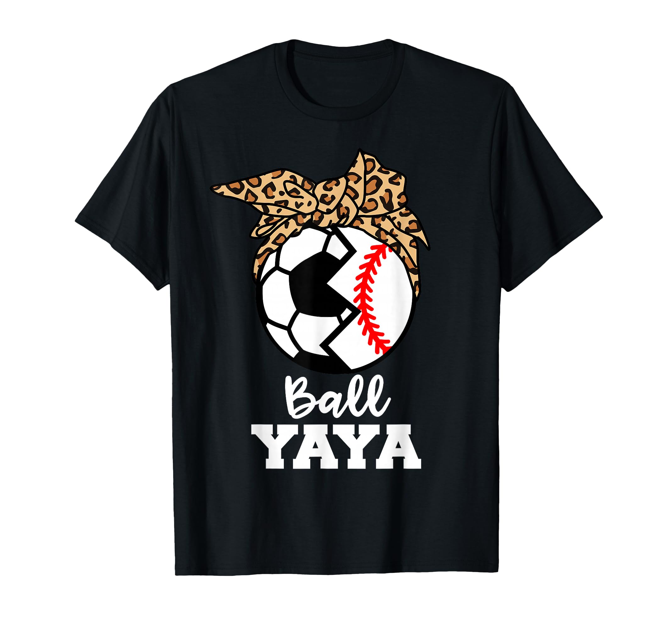 Ball Yaya Funny Soccer Baseball Yaya T-Shirt - Streetwear Style for Adults