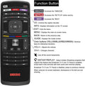 Anderic RRXRT303 Replacement Smart TV Remote Control with QWERTY Keyboard for Vizio