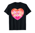 Soccer Mom Funny Ball Heart Soccer T-Shirt - Unique Graphic for Adults