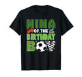 Nina Birthday Soccer Group Family T-Shirt - Aesthetic Graphic Men Women