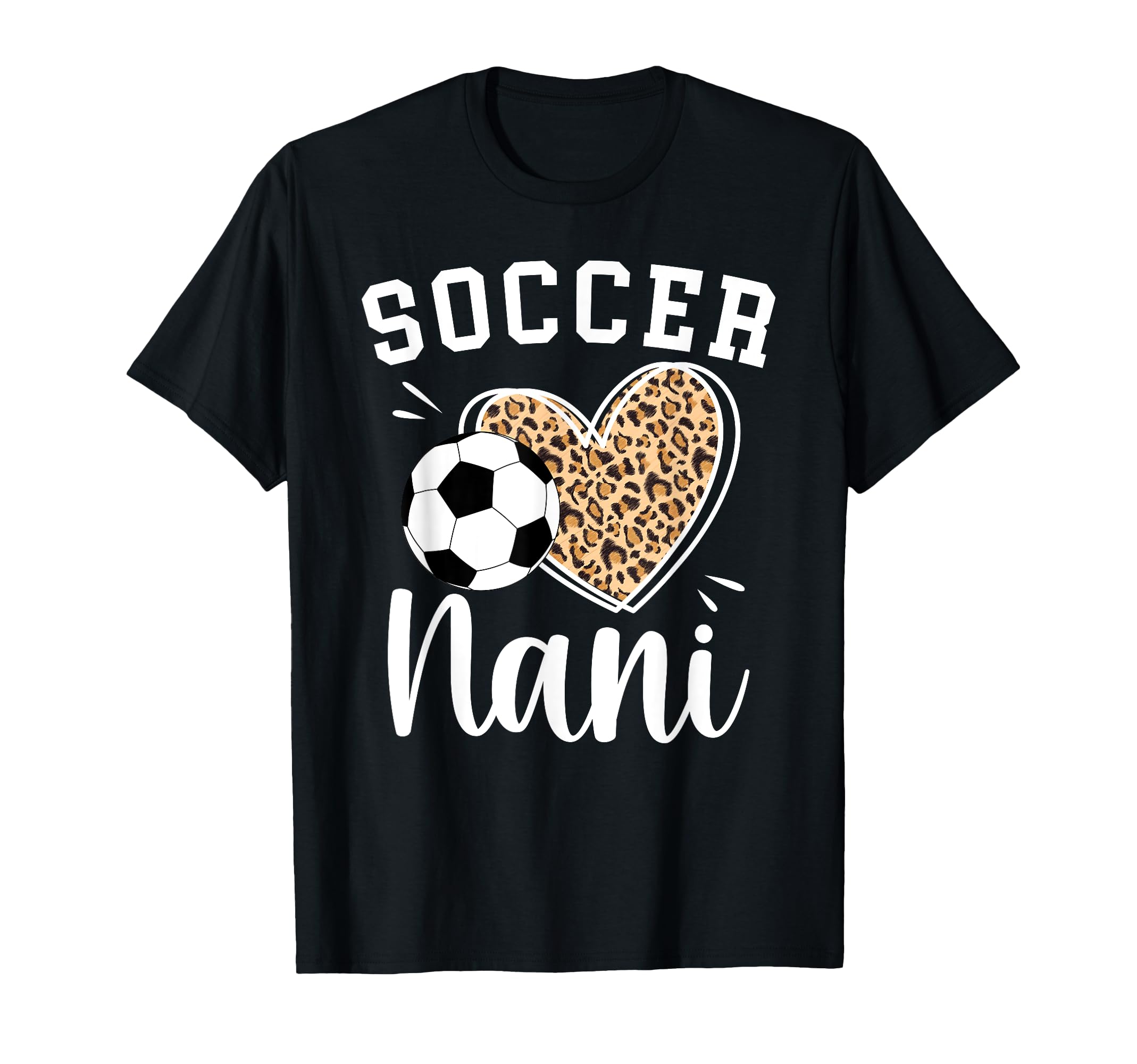 Soccer Nani Heart Grandma Nani T-Shirt - Streetwear Style for Adults