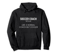 Soccer Coach Definition Funny Soccer Hoodie - Aesthetic Graphic for Adults