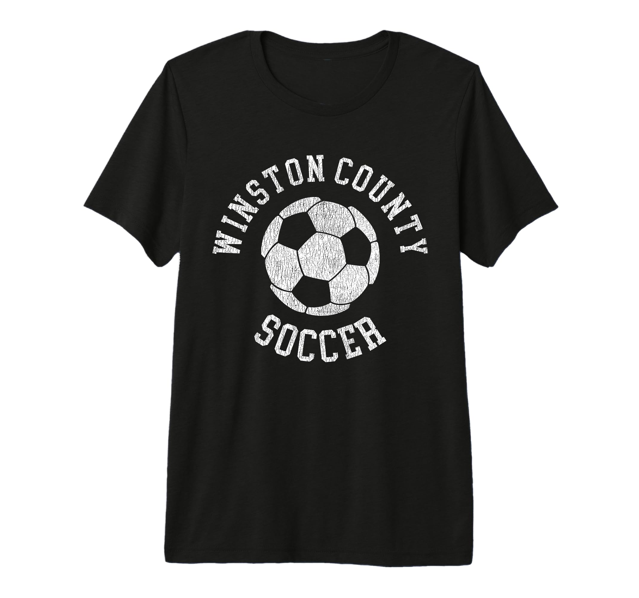 Winston County Soccer Distressed 90S T-Shirt - Aesthetic Graphic Men Women