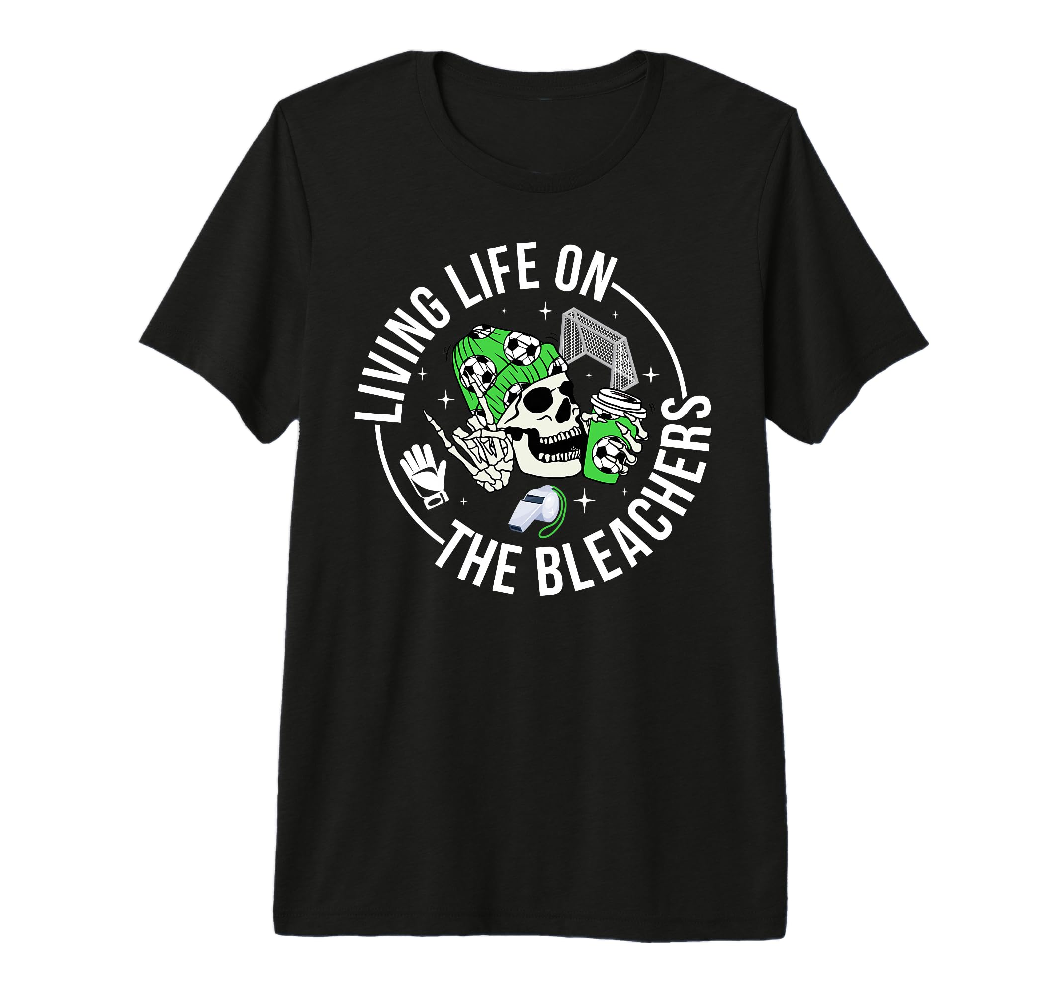 Bleachers Soccer Keeper Mom Soccer T-Shirt - Unique Graphic Men Women