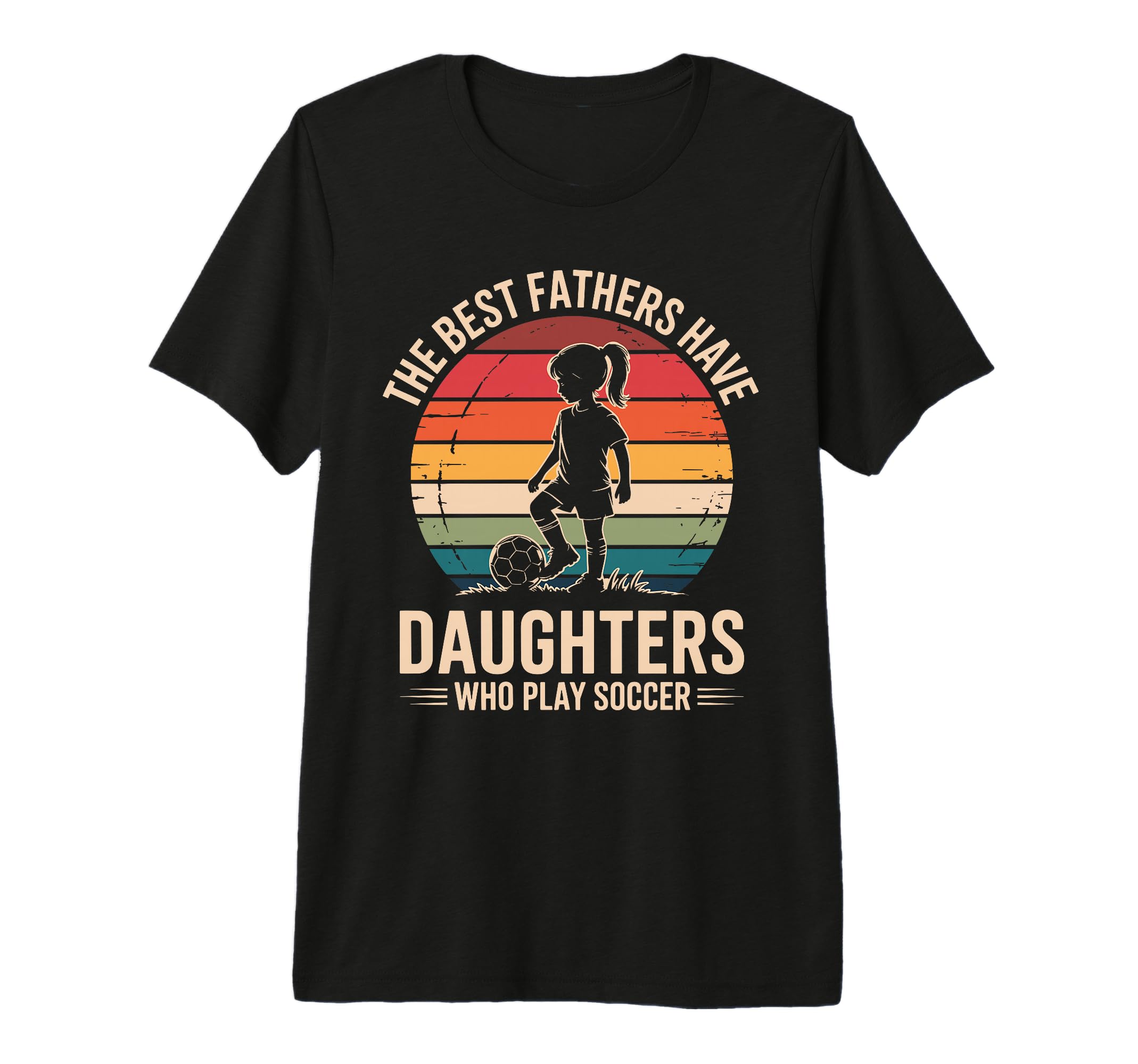 Best Fathers Have Daughters Play T-Shirt - Streetwear Style for Adults