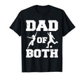 Dad Both Funny Dance Soccer Dad T-Shirt - Unique Graphic Men Women