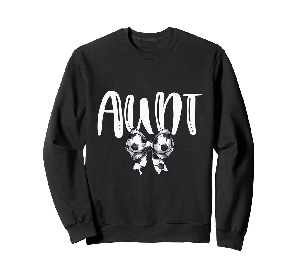 Coquette Soccer Aunt Spirit Sweatshirt - Custom Art Print Men Women