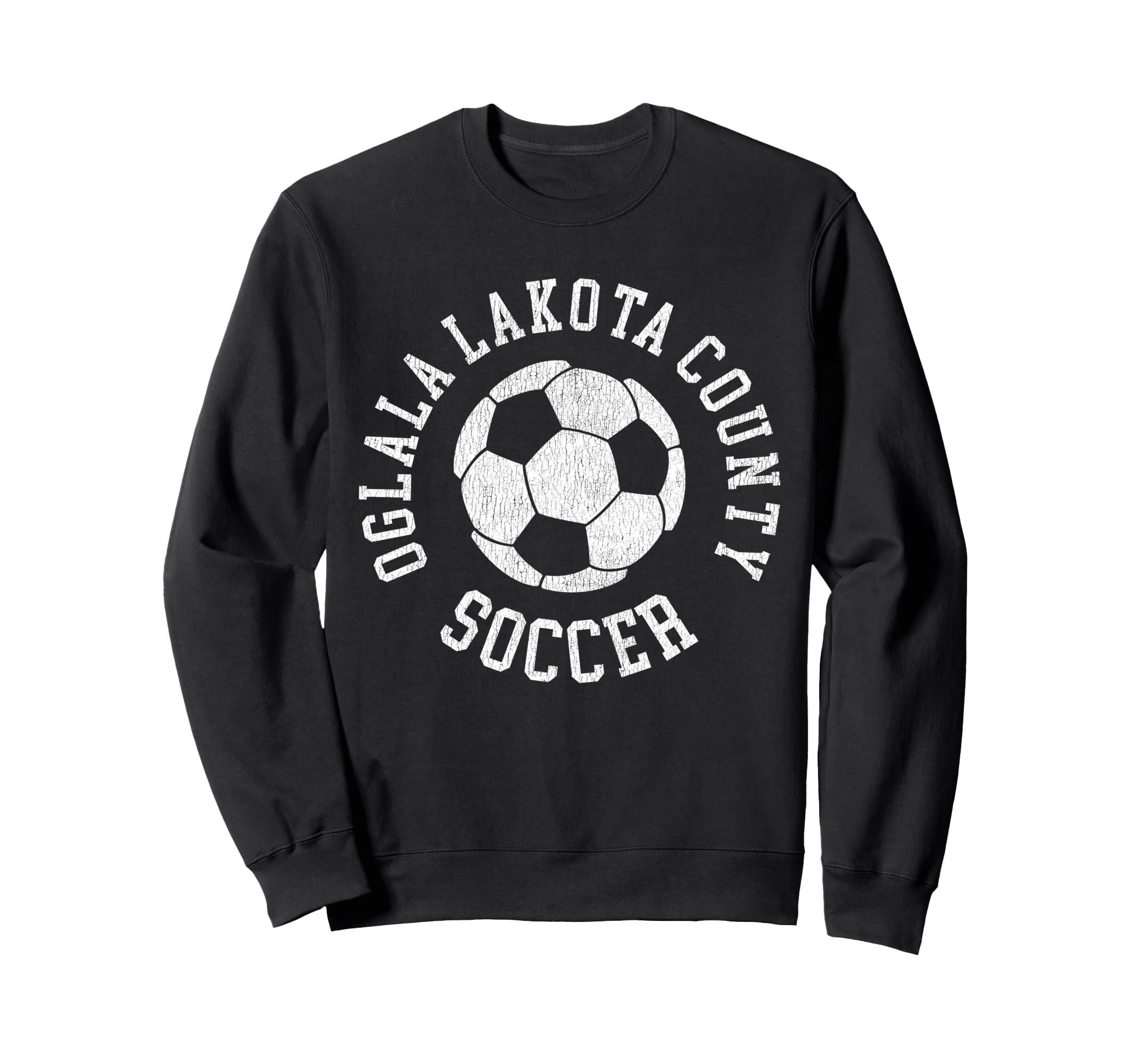 Oglala Lakota County Soccer Sweatshirt - Casual Everyday Wear for Adults