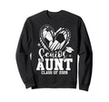 Senior Aunt Class 2026 Soccer Sweatshirt - Aesthetic Graphic Men Women