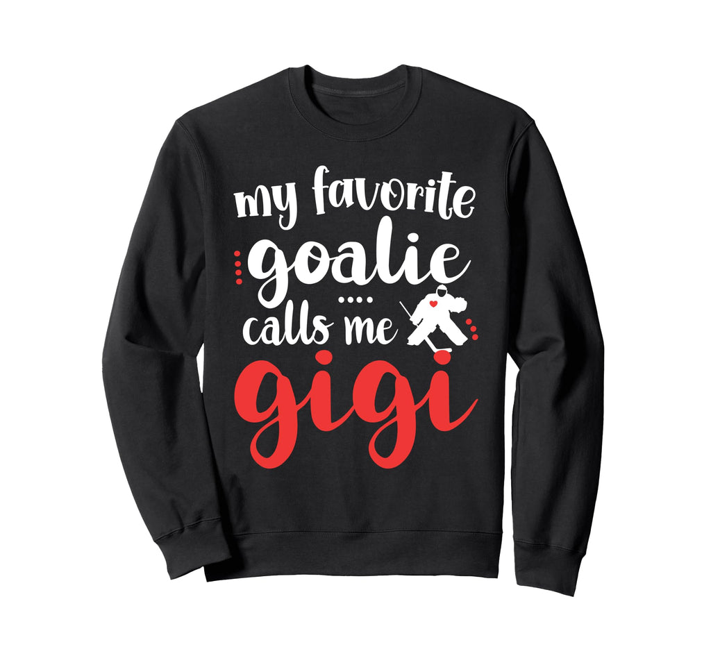 Proud Ice Hockey Goalie Gigi Hockey Sweatshirt - Unique Graphic Men Women