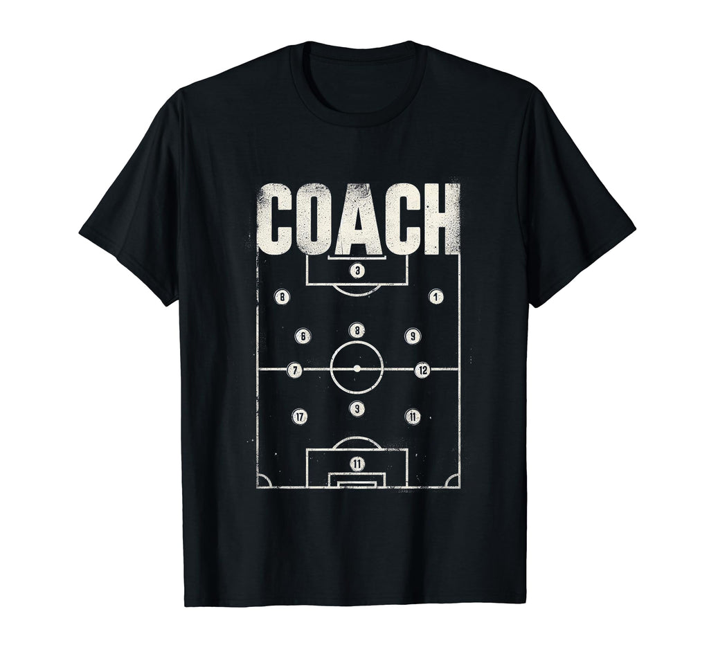 Soccer Coach Training Coaching T-Shirt - Aesthetic Graphic Men Women