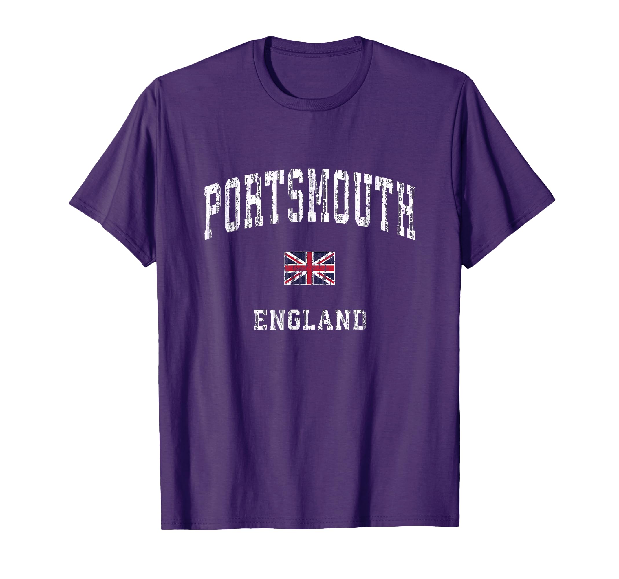 Portsmouth England Athletic Sports T-Shirt - Novelty Apparel Men Women