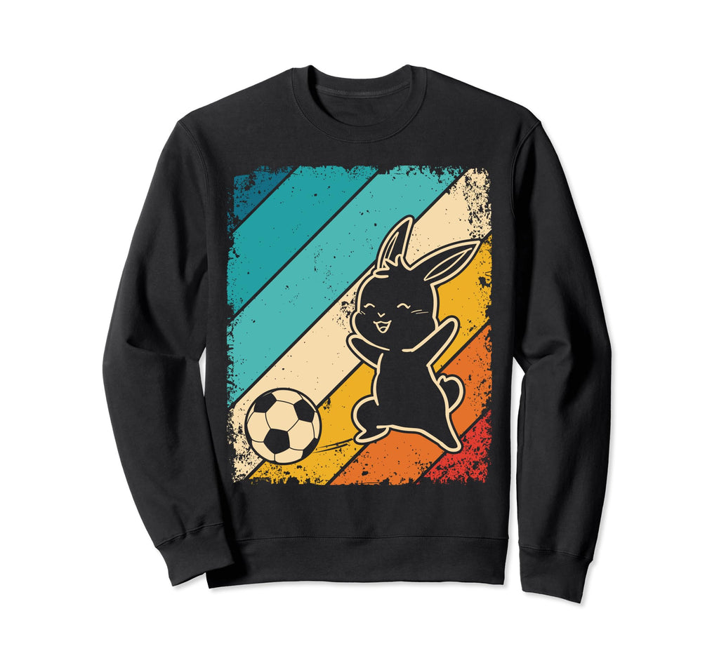Easter Bunny Soccer Gift T-Shirt - Unique Graphic Men Women