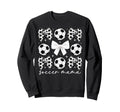 Soccer Mama Coquette Soccer Mom Sweatshirt - Custom Art Print Men Women