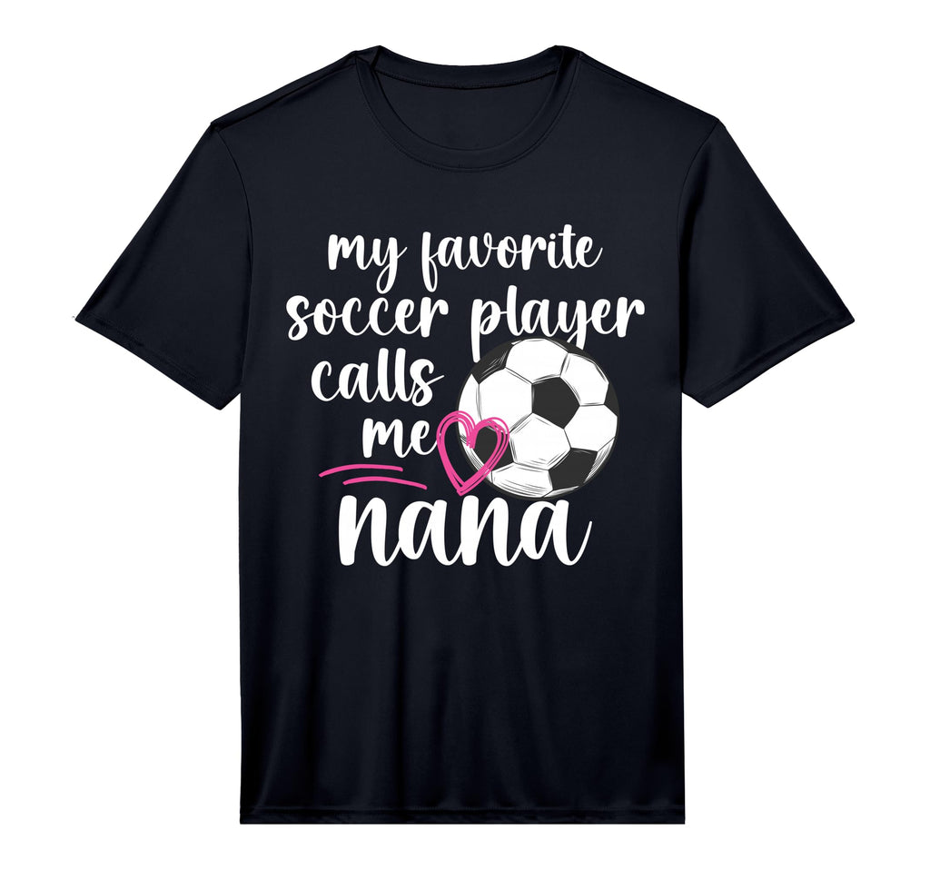 Mens My Favorite Soccer Player Nana T-Shirt - Minimalist Print Unisex