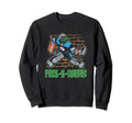 Hockey Goalkeeper T Rex Ice Sweatshirt - Casual Everyday Wear Men Women