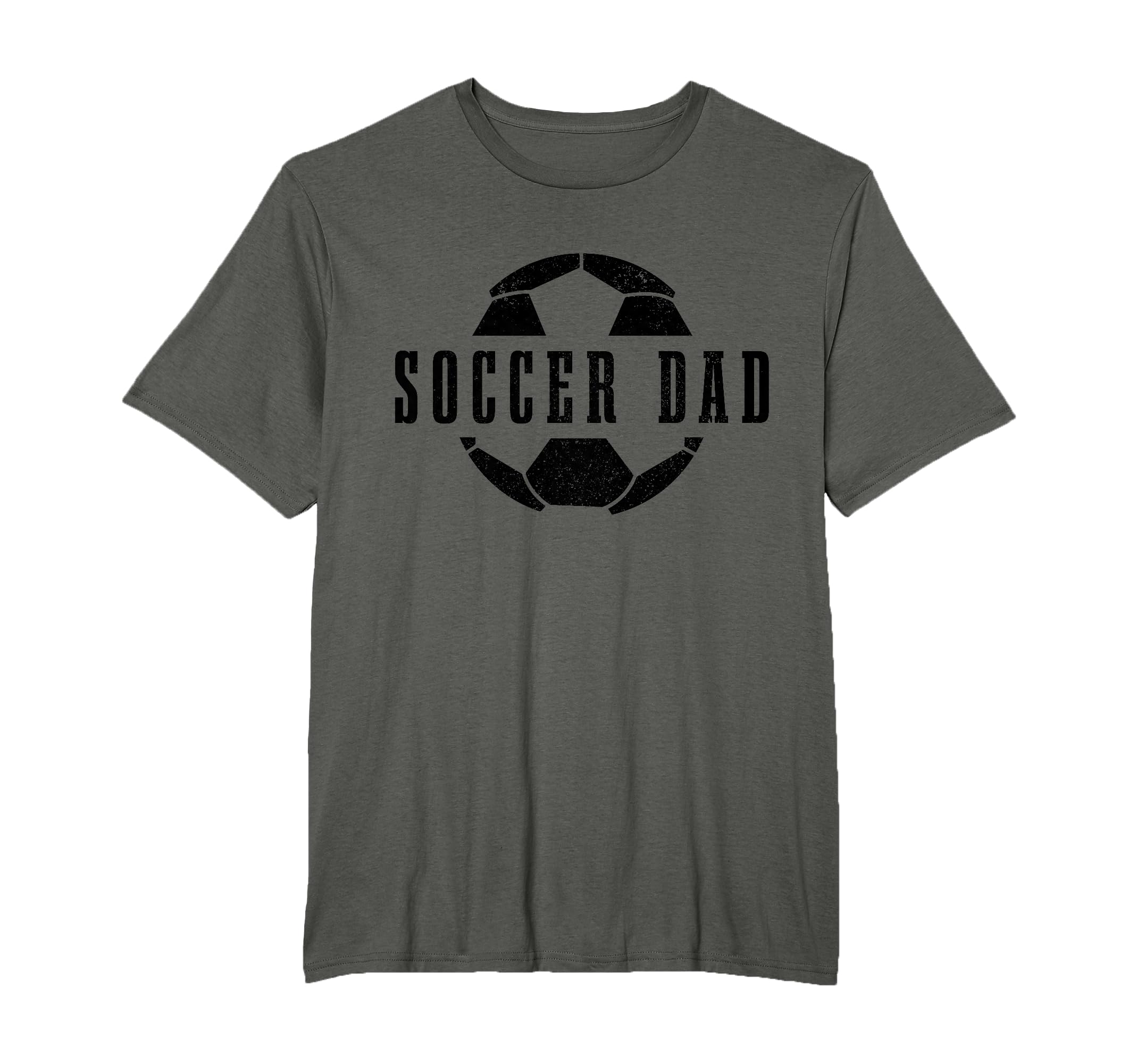 Soccer Dad Fathers Day Soccer Player T-Shirt - Trendy Graphic for Adults