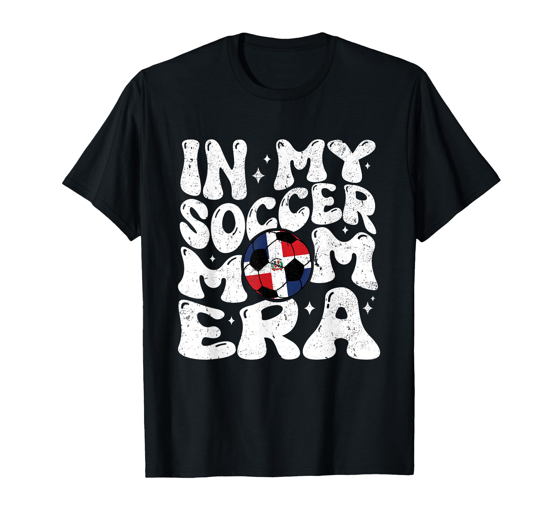 Soccer Mom Dominican Mothers Coach T-Shirt - Graphic Print for Adults