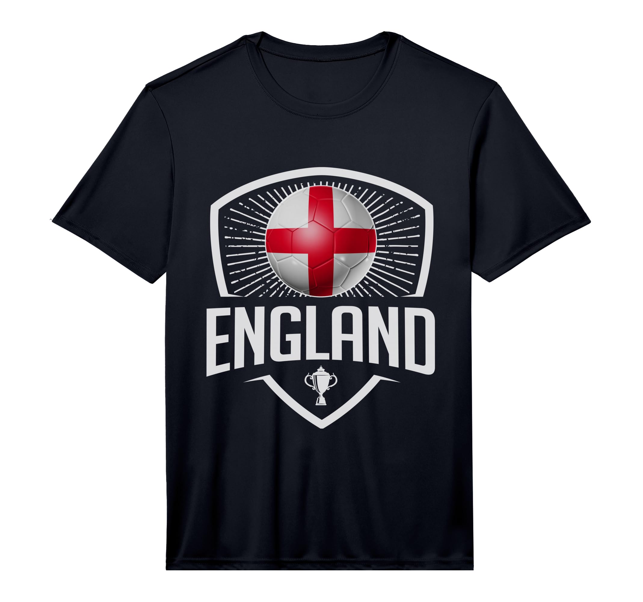 England Soccer Support Team Football T-Shirt - Custom Art Print Men Women