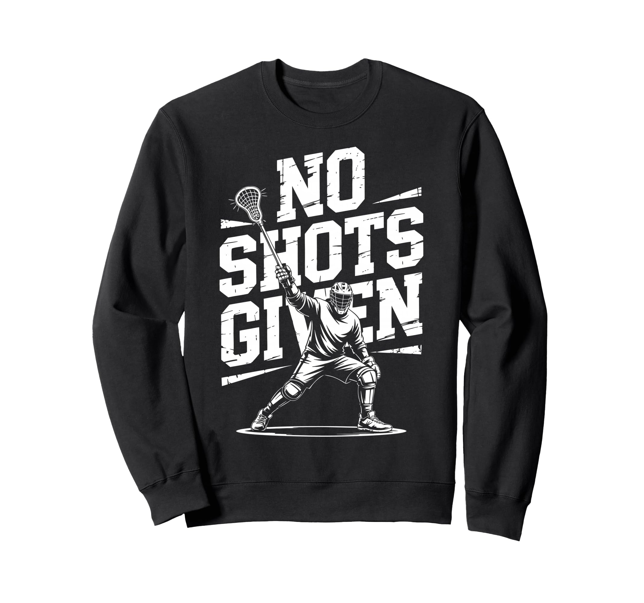 Lacrosse Goalie Defense Lax Sweatshirt - Trendy Graphic Men Women