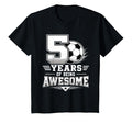 5Th Birthday Soccer 5 Years Being T-Shirt - Minimalist Print for Adults