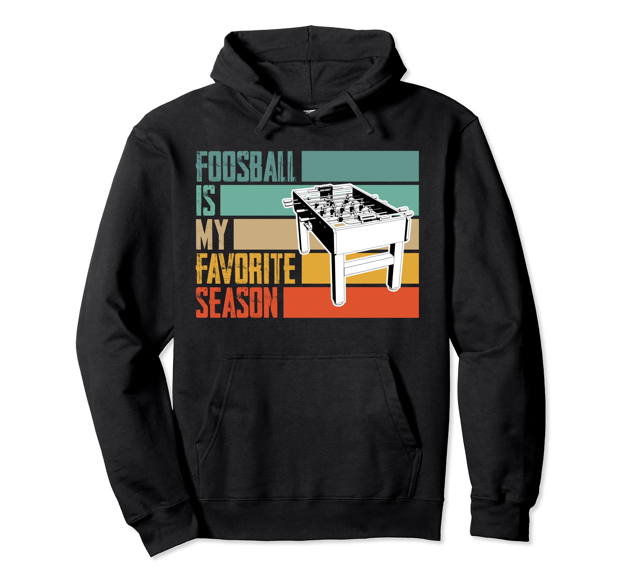 Favorite Season Football Table Soccer Hoodie - Unique Graphic Unisex