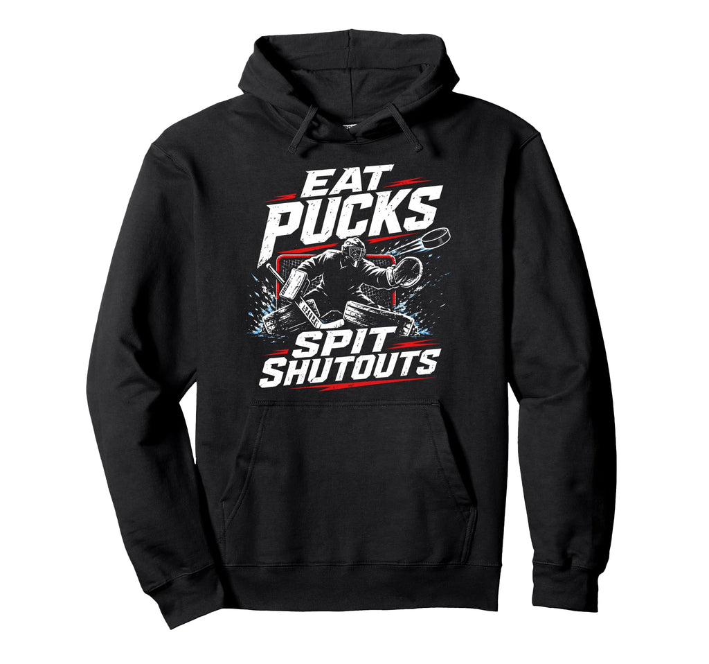Ice Hockey Goalie Gifts Netminder Life Sweatshirt - Minimalist Print Unisex