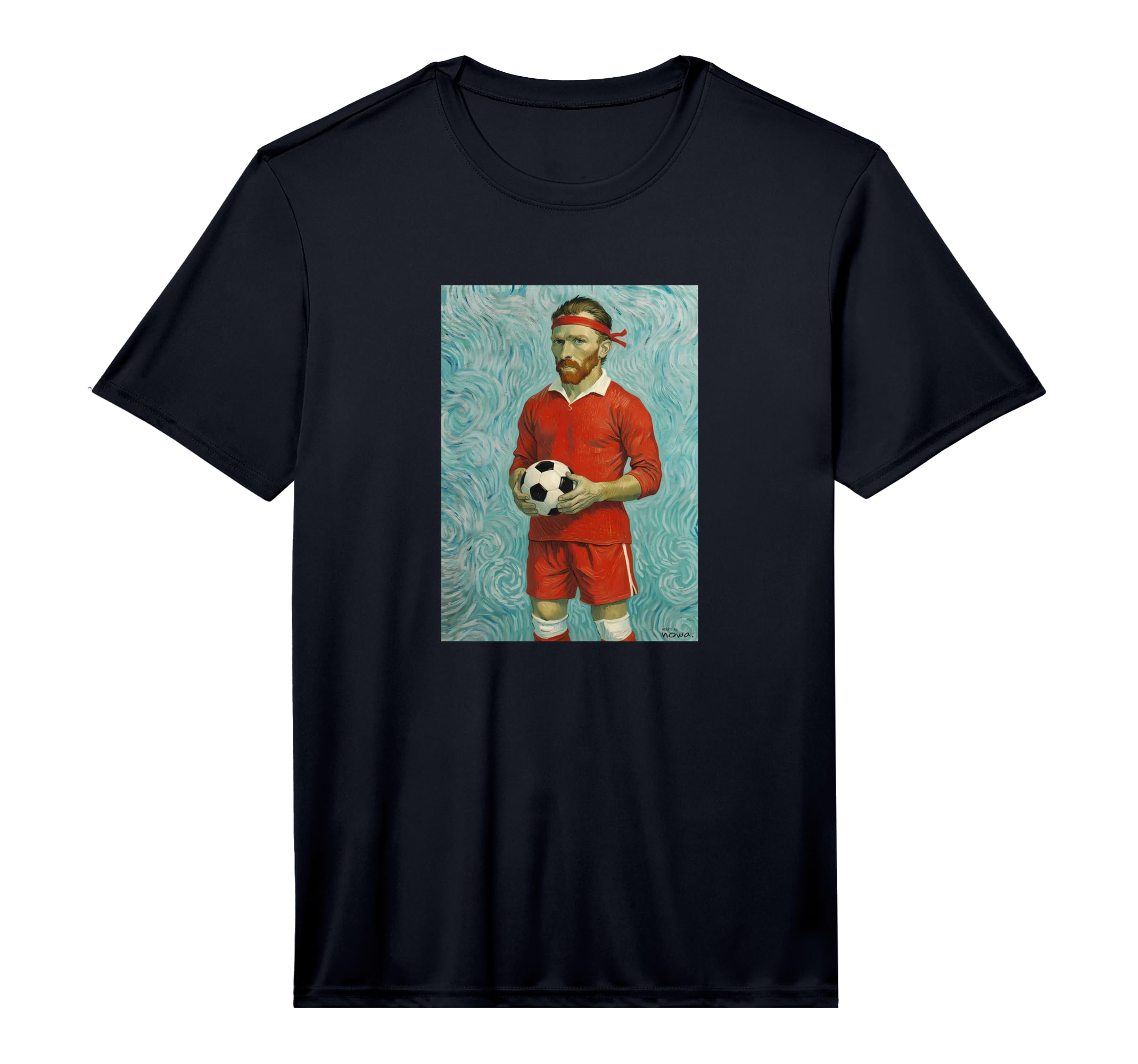 Vincent Loves Football And Soccer T-Shirt - Custom Art Print for Adults