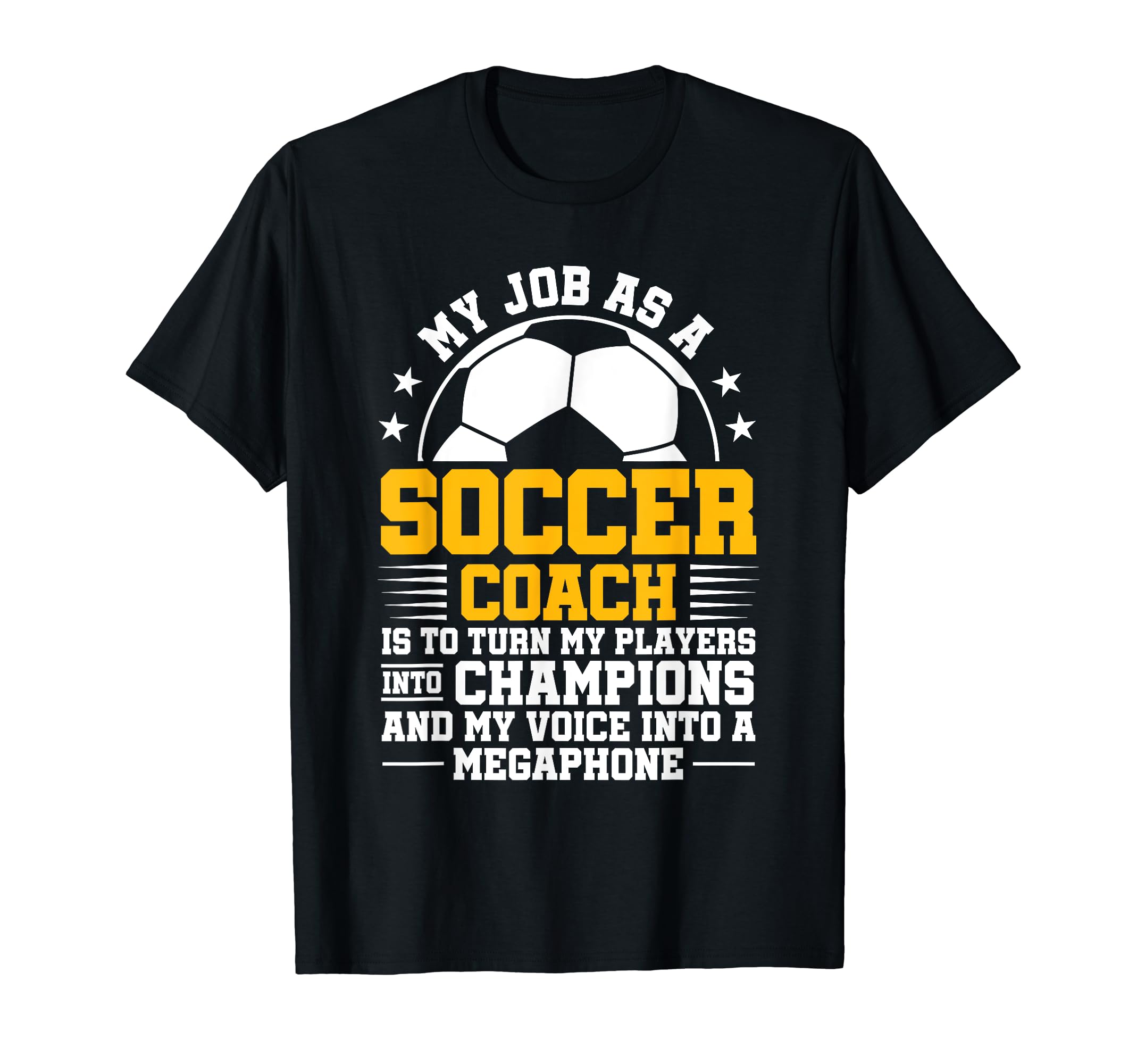 Funny Soccer Soccer Coach Turn My Players T-Shirt - Graphic Print Unisex