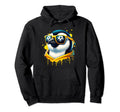 Penguin Soccer Player Fan Champion Hoodie - Casual Everyday Wear for Adults