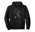 Soccer Player Drawing Hoodie - Aesthetic Graphic Unisex