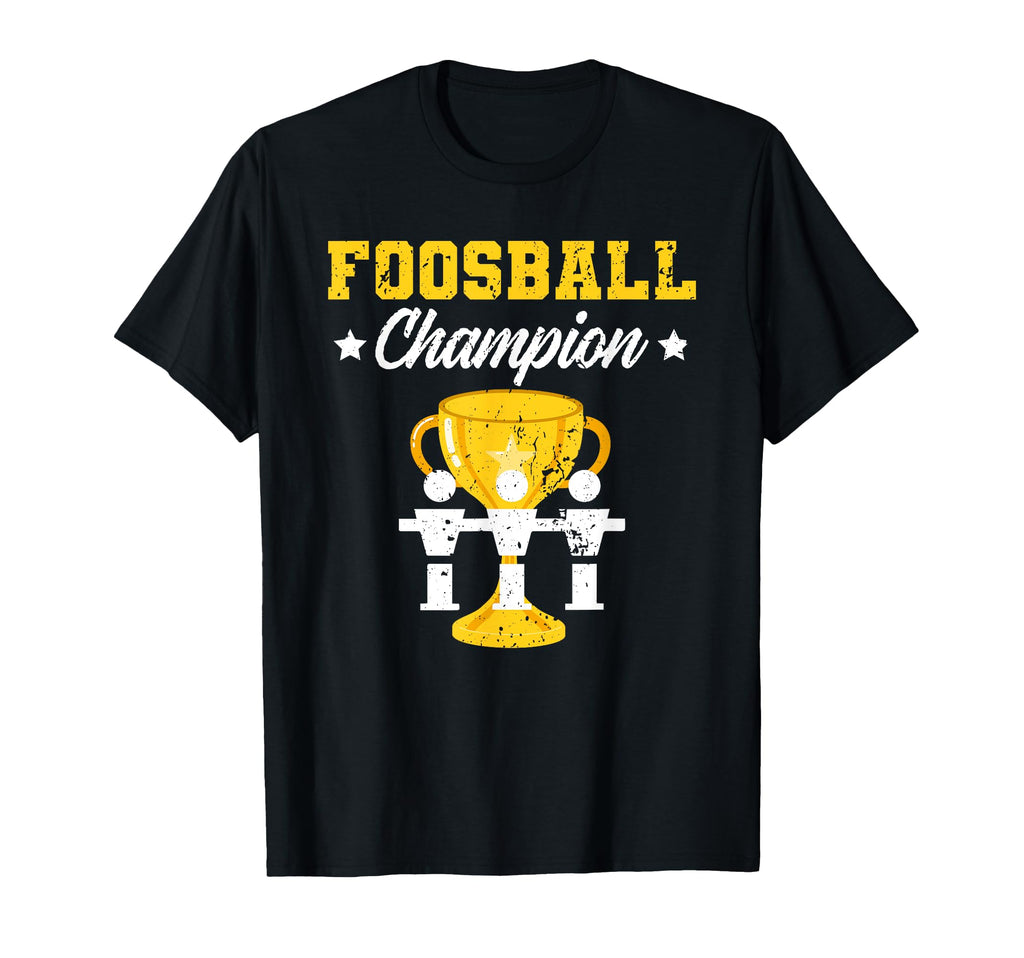 Foosball Champion Game Hobby Soccer Arcade T-Shirt - Unique Graphic Unisex