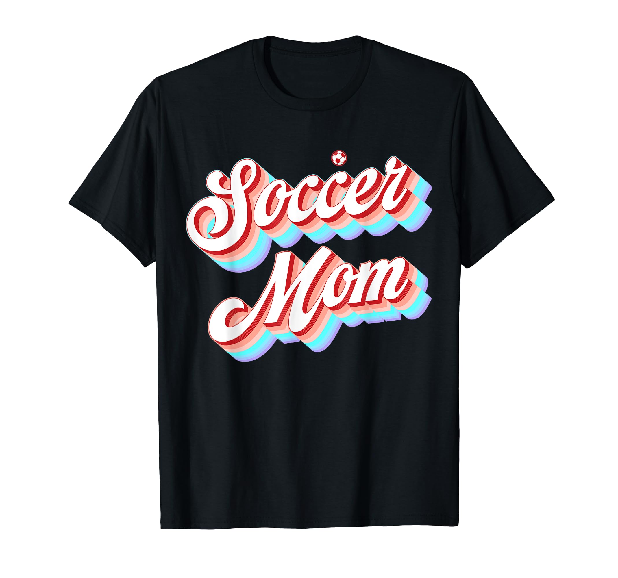 Soccer Mom 70S T-Shirt - Unique Graphic Unisex