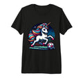 Footballer Unicorn Fans Soccer Team T-Shirt - Streetwear Style Men Women
