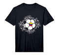 Floral Venezuela Soccer Fans Jersey T-Shirt - Streetwear Style Men Women