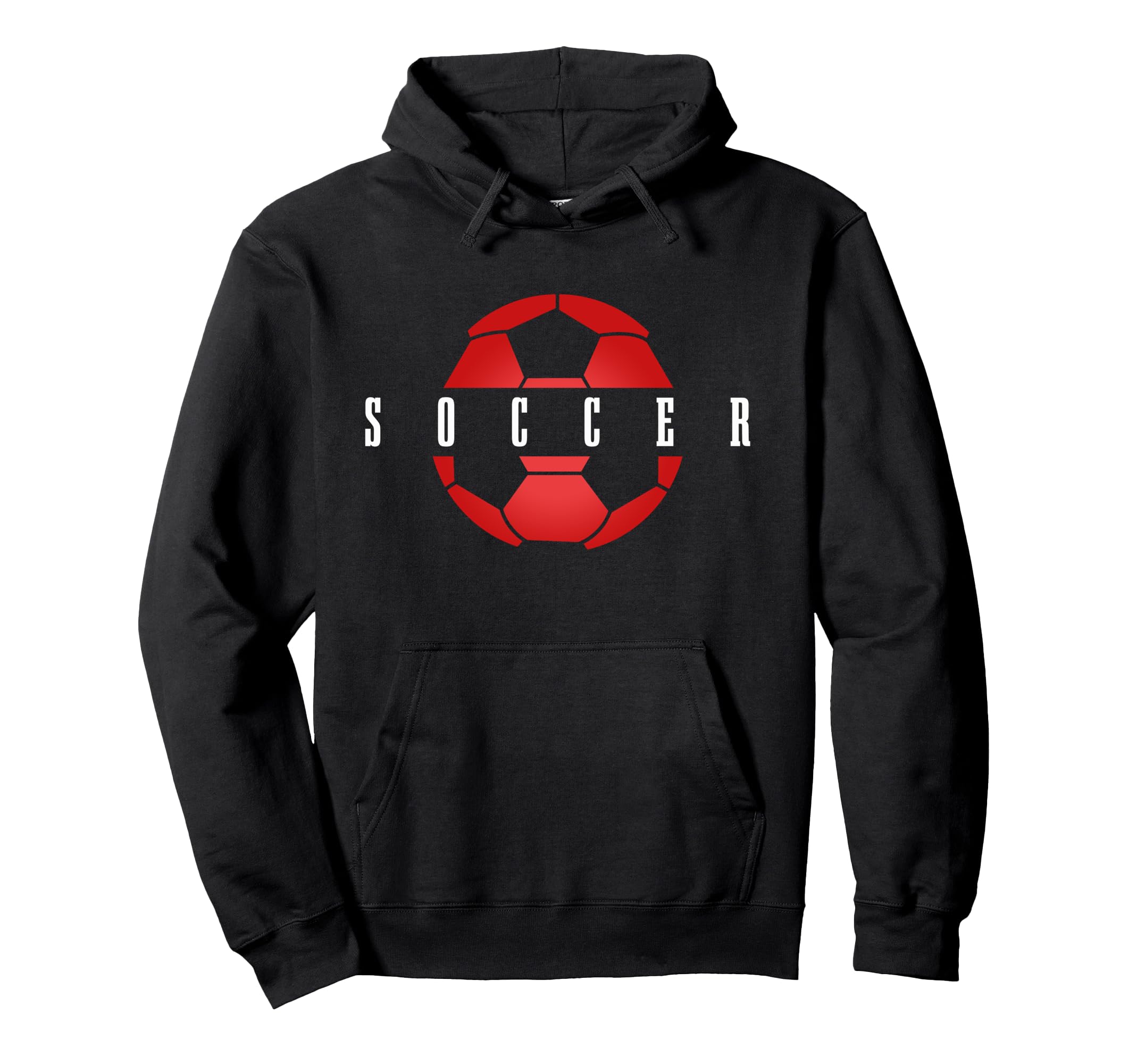 Soccer Player Ball Soccer Hoodie - Trendy Graphic Men Women