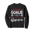 Funny Soccer Goalie Goalkeeper Mom Hoodie - Custom Art Print Unisex