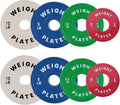 2 In Change Plates 1.25LB 2.5LB 5LB 10LB Fractional Weight Plates,Bumper Plates for Weight Lifting,Strength Training Gym Home,Rubber Coating