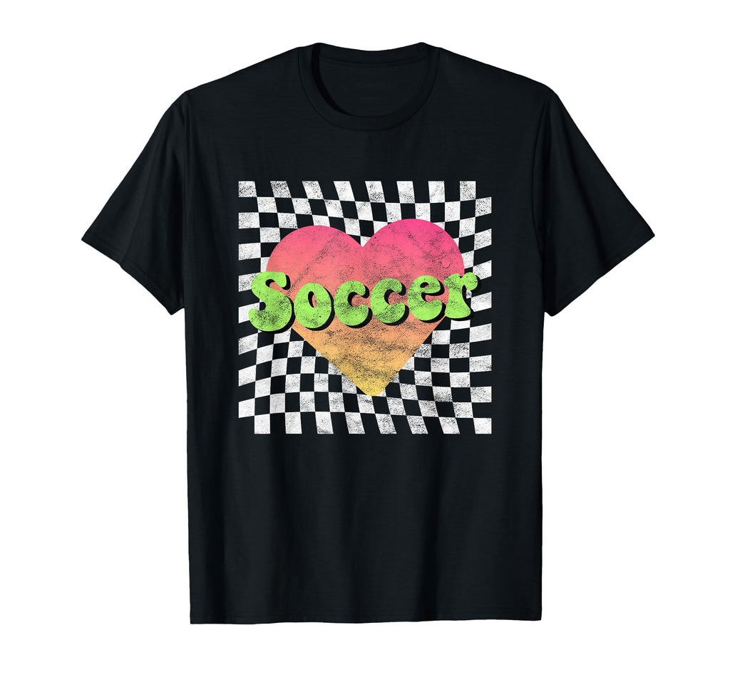 Soccer Lover Heart T-Shirt - Trendy Graphic Men Women