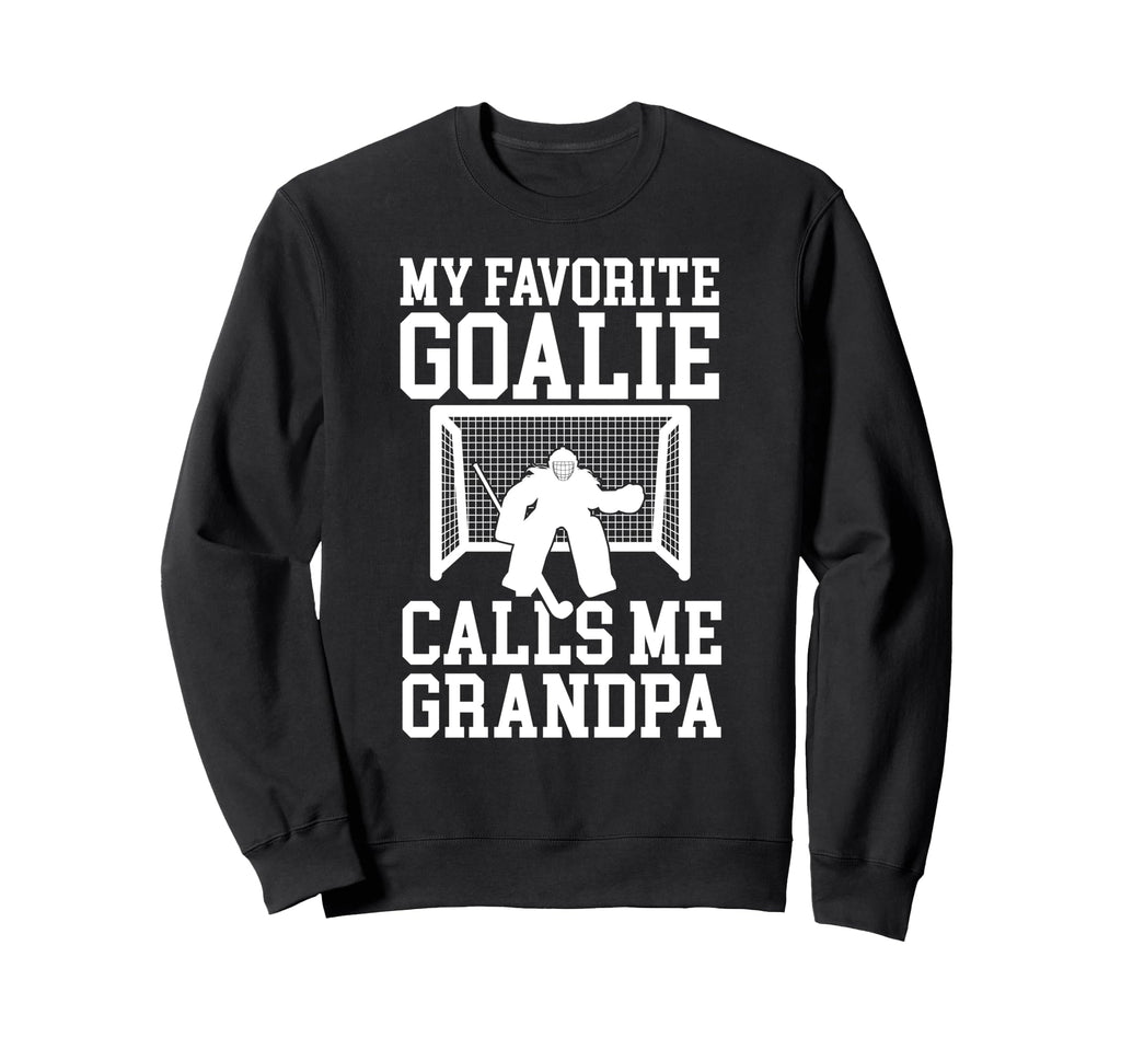 Field Hockey Goalie Grandpa Field Sweatshirt - Casual Everyday Wear Unisex