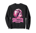 Skeleton Player Football Sweatshirt - Fun Novelty Design for Adults