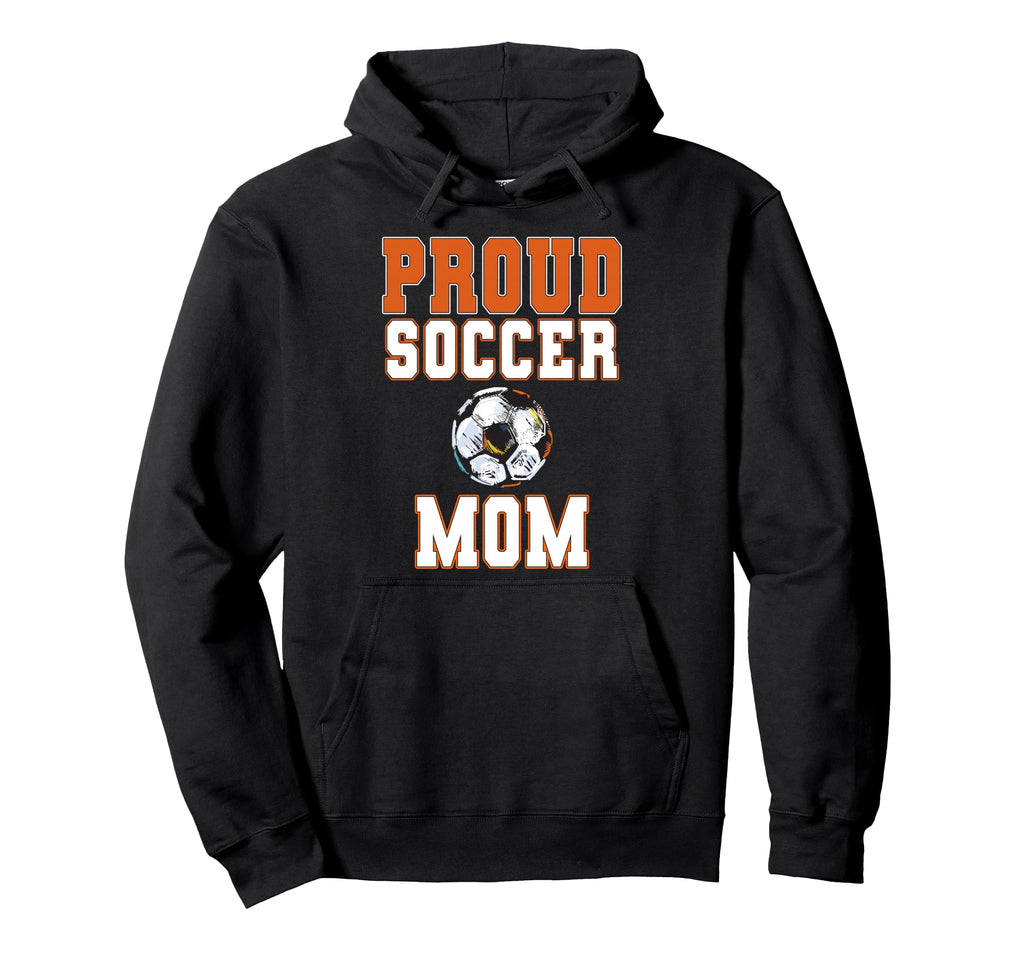 Proud Soccer Mom Game Day Sports Hoodie - Casual Everyday Wear Men Women