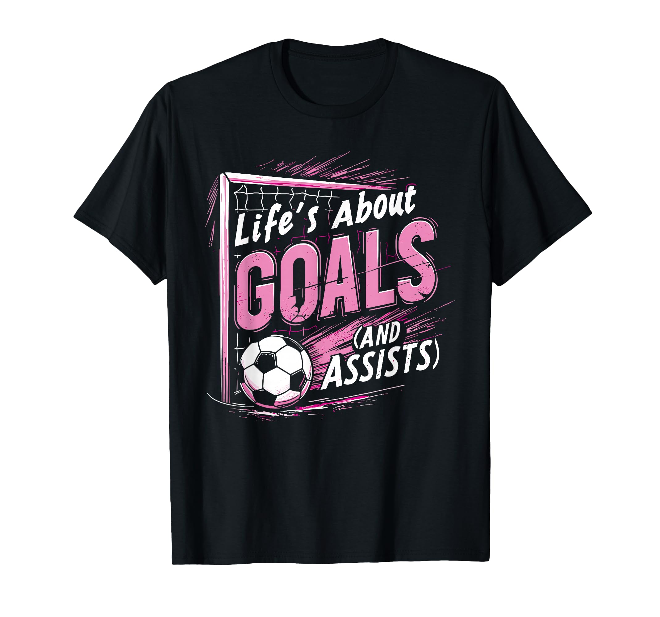 Soccer Soccer Player Lifes About T-Shirt - Minimalist Print Men Women