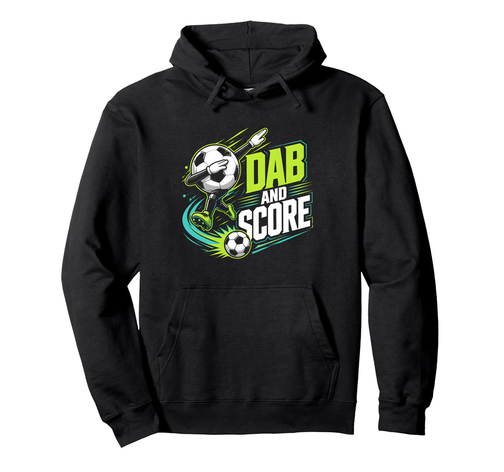 Dab And Score Soccer Player Fan Soccer Hoodie - Unique Graphic Men Women