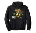 Soccer Lovers Cinco De Mayo Sombrero Hoodie - Aesthetic Graphic Men Women