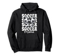 Soccer Mama Soccer Mom Mothers Day Hoodie - Minimalist Print for Adults